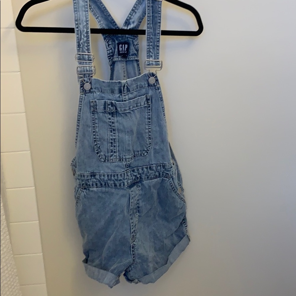 Demin Overall Shorts